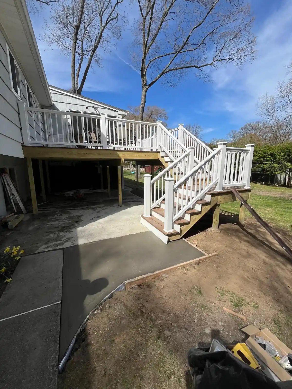 Angelo General Contractor team working on home remodeling project in New York