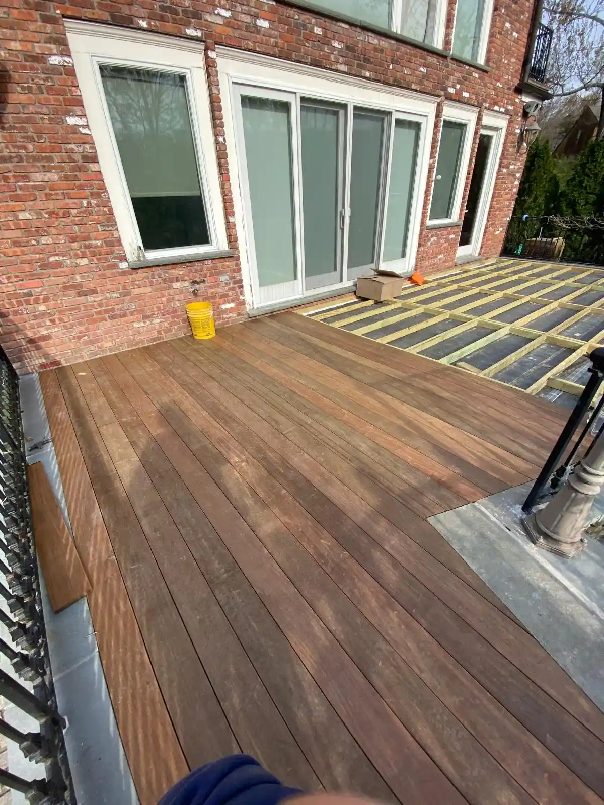 Angelo General Contractor crew on residential remodeling job in New York
